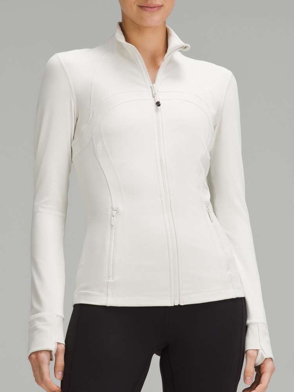LULULEMON Define Cream Bone Off-White Full Zip Jacket Nulu